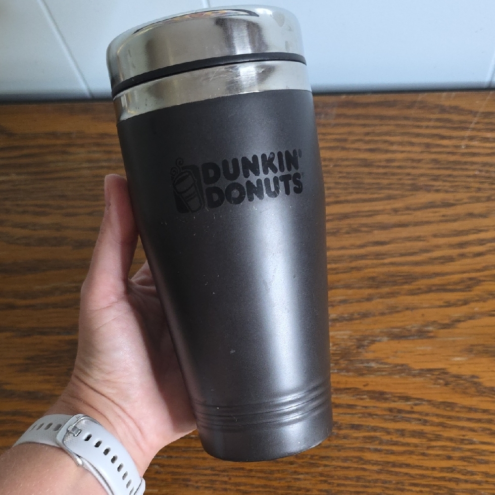 Dunkin' Donuts Black Travel Mug